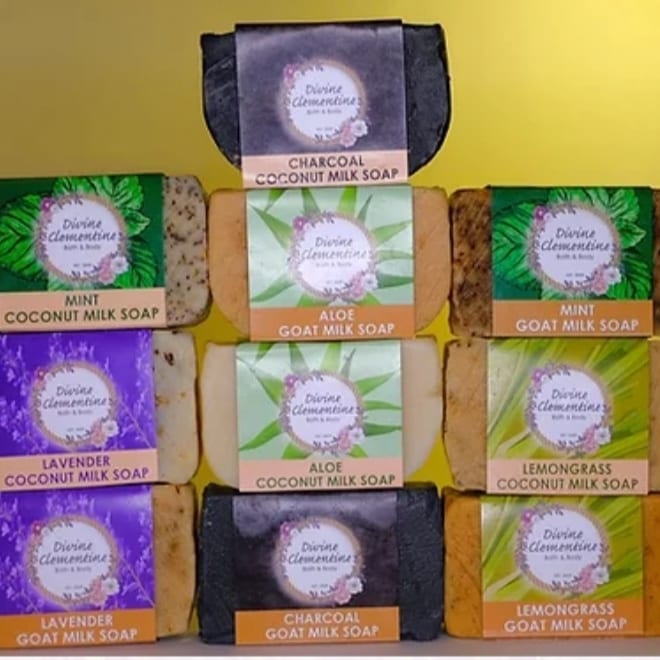 Coconut Milk 5 Soap Bundle