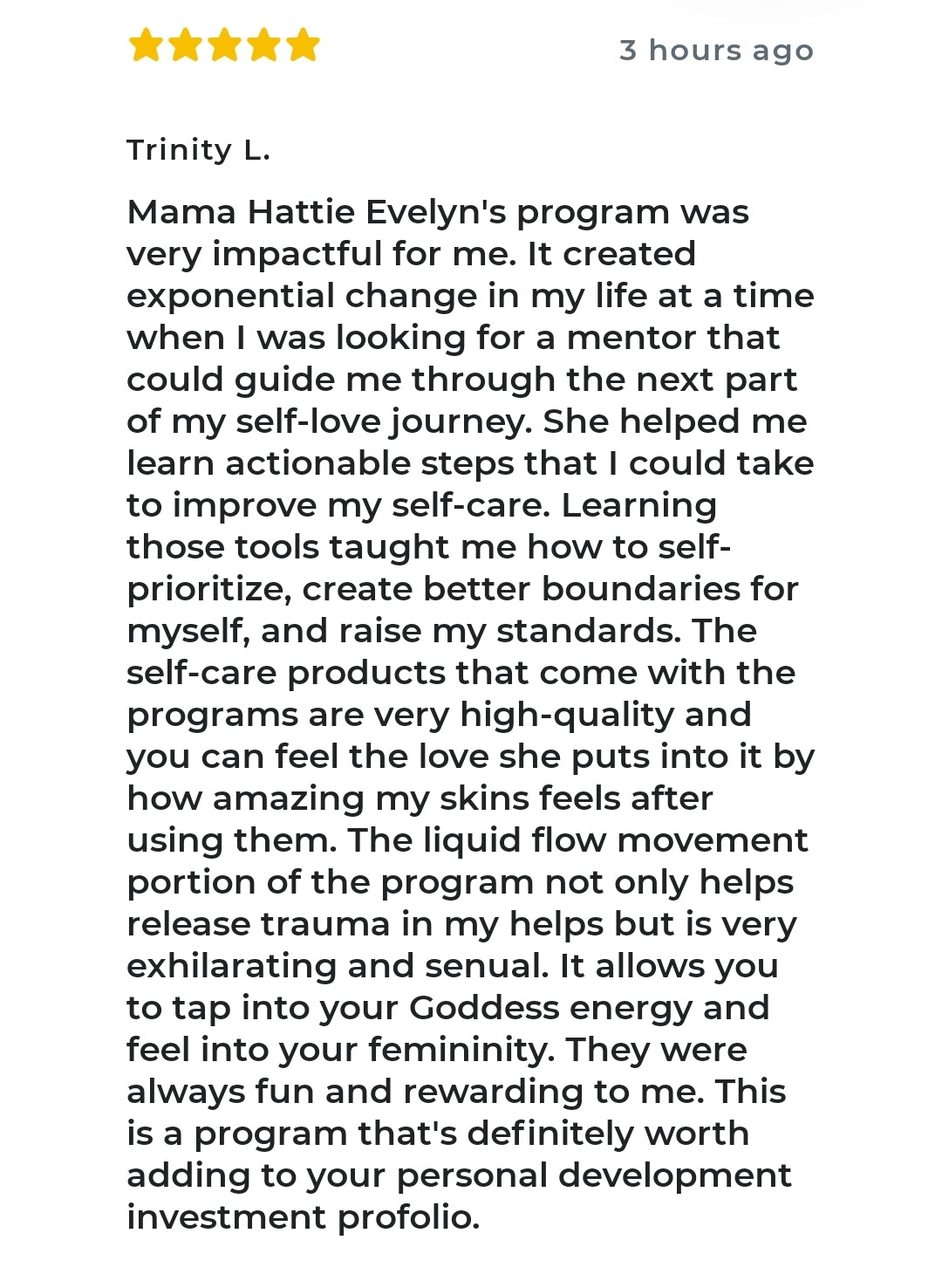 FTF Mind Body Wellness Classes