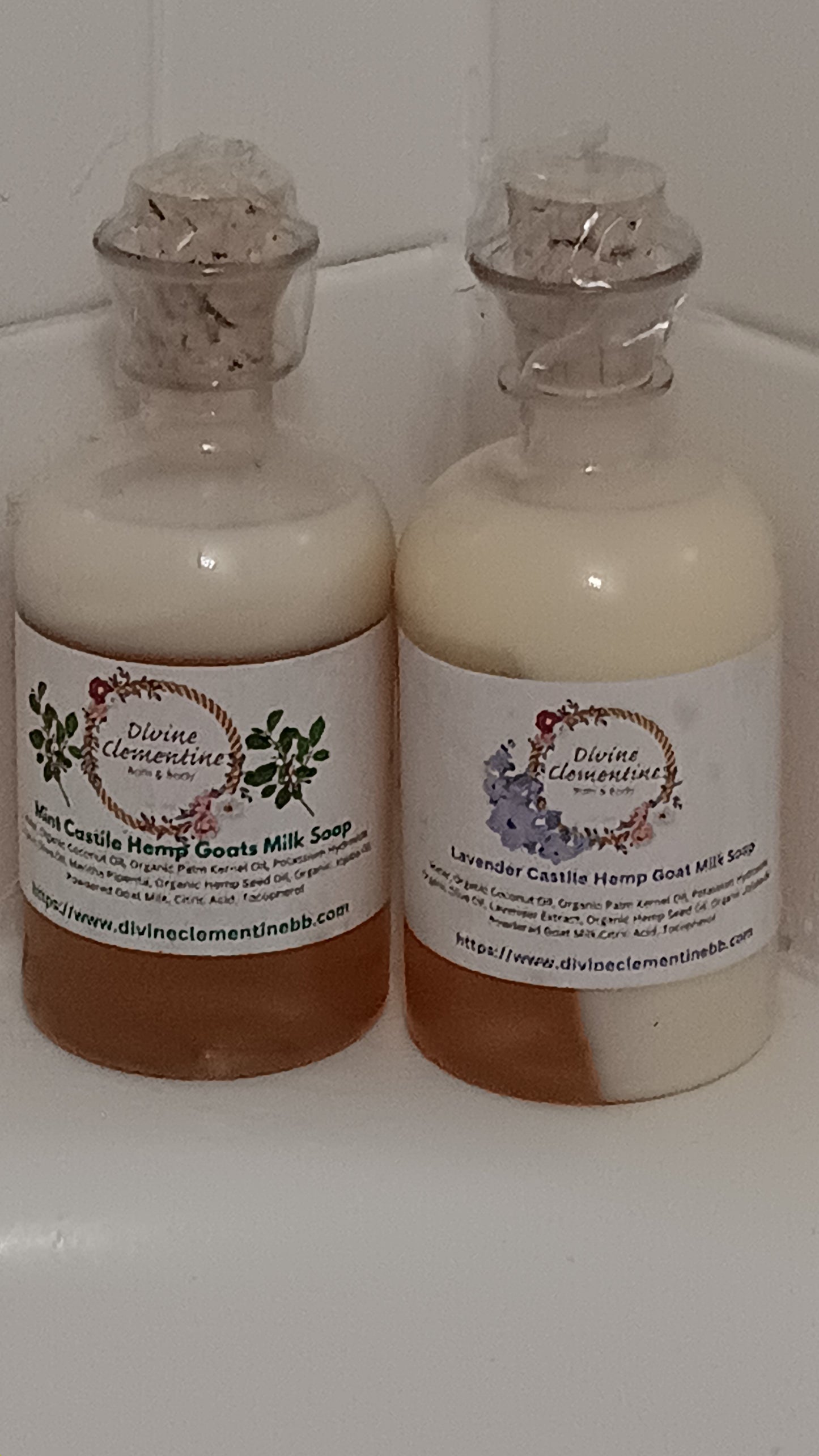 Goats Milk Hemp Castile Soap