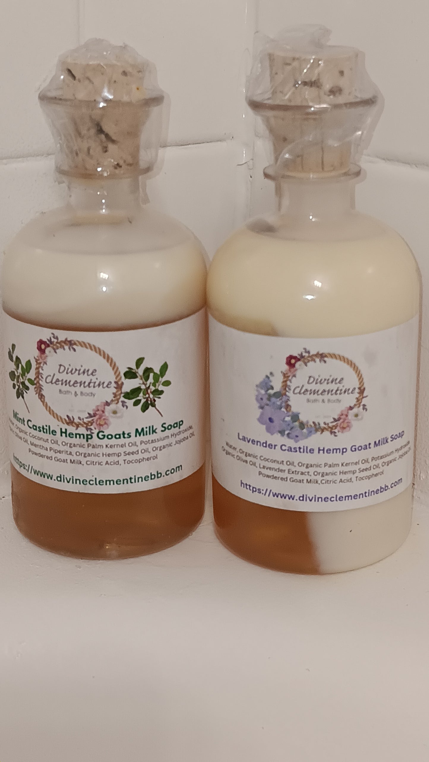 Goats Milk Hemp Castile Soap