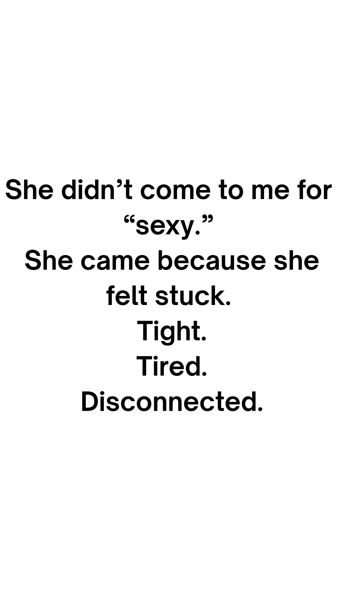 Private Mind-Body Movement Sessions